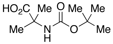 Boc-Î±-Methylalanine - Chemical structure and product image