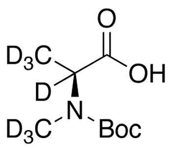 Boc-N-(methyl-d3)-L-alanine-d4 - Chemical structure and product image
