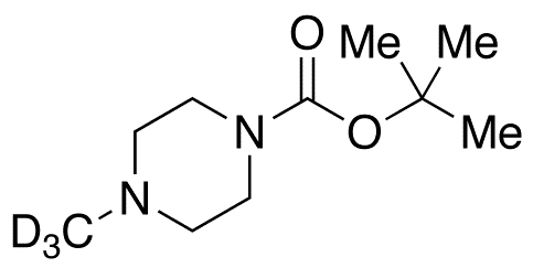 N-Boc-N-methylpiperazine-d3 - Chemical structure and product image