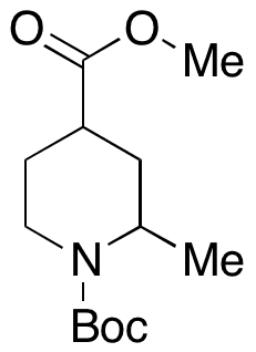 N-Boc-2-methyl-1,4-piperidinedicarboxylic Acid Methyl Ester - Chemical structure and product image