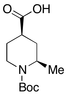 cis-(Â±)-N-Boc-2-Methyl-1,4-piperidinedicarboxylic Acid - Chemical structure and product image