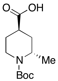 trans-(Â±)-N-Boc-2-Methyl-1,4-piperidinedicarboxylic Acid - Chemical structure and product image