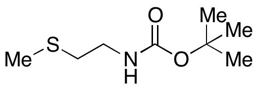 N-Boc-2-(methylthio)ethylamine - Chemical structure and product image
