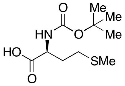 N-Boc-L-methionine - Chemical structure and product image