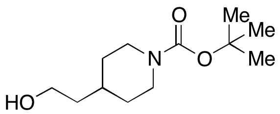 N-BOC-4-piperidine-Î²-ethanol - Chemical structure and product image