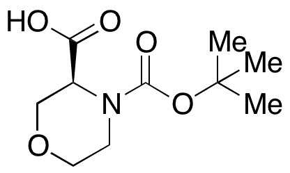 (S)-4-Boc-morpholine-3-carboxylic Acid - Chemical structure and product image