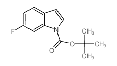 1-Boc-6-fluoro-1h-indole - Chemical structure and product image