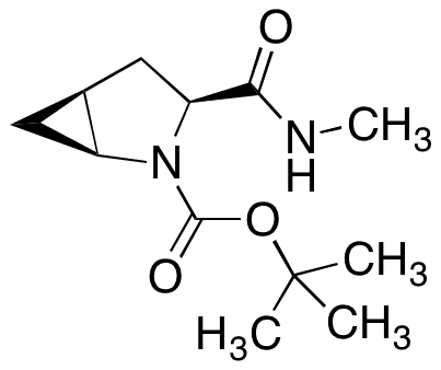 N-Boc-(1S,3S,5S)-N-methyl-2-azabicyclo[3.1.0]hexane-3-carboxamide - Chemical structure and product image