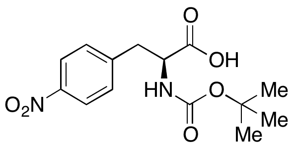 N-Boc-p-nitro-L-phenylalanine - Chemical structure and product image