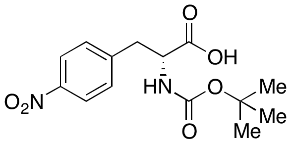 N-Boc-p-nitro-D-phenylalanine - Chemical structure and product image