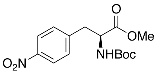 N-Boc-4-nitro-L-phenylalanine Methyl Ester - Chemical structure and product image