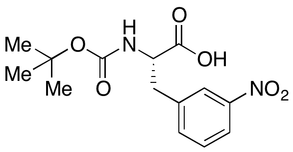 Boc-L-3-Nitrophenylalanine - Chemical structure and product image