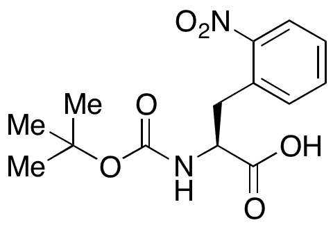 Boc-L-2-Nitrophenylalanine - Chemical structure and product image