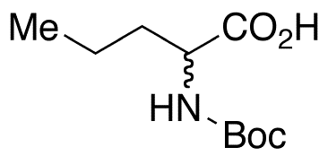 rac-Boc Norvaline - Chemical structure and product image
