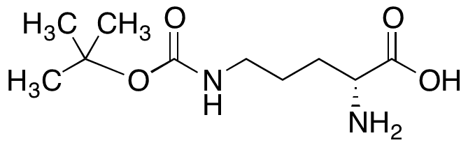 N-delta-BOC-D-Ornithine - Chemical structure and product image