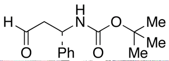 N-Boc-(3S)-3-phenyl-3-aminopropionaldehyde - Chemical structure and product image
