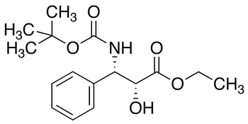 N-(t-Boc)-3-phenyl Isoserine Ethyl Ester - Chemical structure and product image