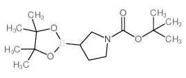 1-Boc-Pyrrolidine-3-boronic acid pinacol ester - Chemical structure and product image