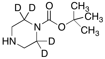 N-Boc-piperazine-2,2,6,6-D4 - Chemical structure and product image