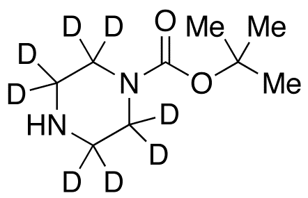 N-Boc-piperazine-d8 - Chemical structure and product image