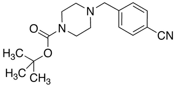 4-(4-t-Boc-piperaz-1-yl-methyl)benzonitrile - Chemical structure and product image