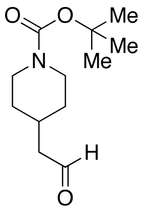 2-(N-BOC-4-piperidinyl)acetaldehyde - Chemical structure and product image