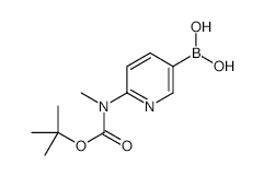 6-(BOC-Methylamino)pyridine-3-boronic acid - Chemical structure and product image