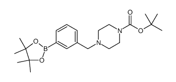 3-(4-Boc-1-piperazinylmethyl)benzeneboronic acid pinacol ester - Chemical structure and product image