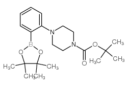 2-[4-(N-Boc)piperazin-1-yl]phenylboronic Acid Pinacol Ester - Chemical structure and product image