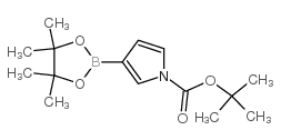 1-BOC-pyrrole-3-boronic acid, pinacol ester - Chemical structure and product image