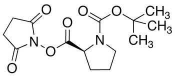 N-t-Boc-L-proline-N-hydroxysuccinimide Ester - Chemical structure and product image