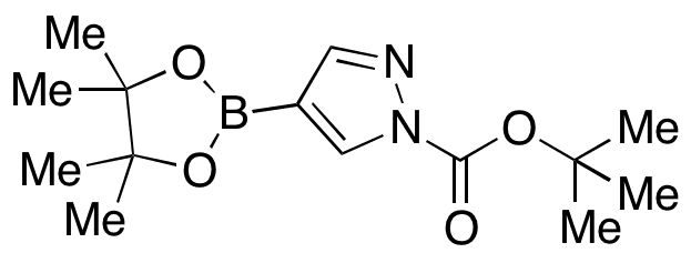 1-Boc-pyrazole-4-boronic Acid Pinacol Ester - Chemical structure and product image