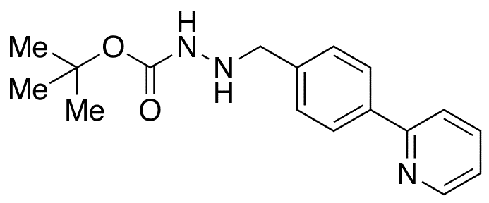 1-Boc-2-[4-(2-pyridinyl)benzylidene]hydrazine - Chemical structure and product image