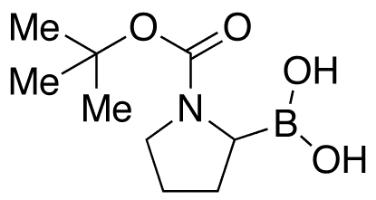 N-Boc-pyrrolidin-2-yl]boronic Acid - Chemical structure and product image