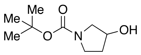 1-Boc-3-pyrrolidinol - Chemical structure and product image