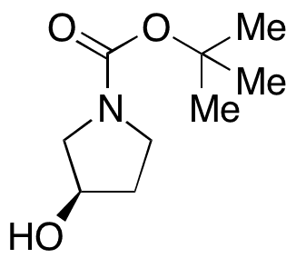 (R)-1-N-Boc-3-pyrrolidinol - Chemical structure and product image