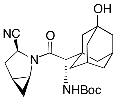 Boc-Saxagliptin - Chemical structure and product image