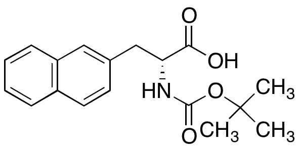 Boc-3-(2-Naphthyl)-D-alanine - Chemical structure and product image