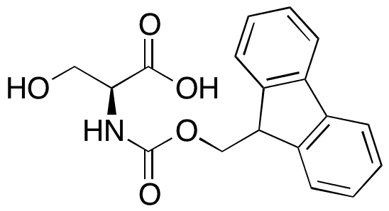 N-Fmoc-L-serine - Chemical structure and product image