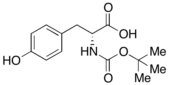 N-Boc-D-tyrosine - Chemical structure and product image