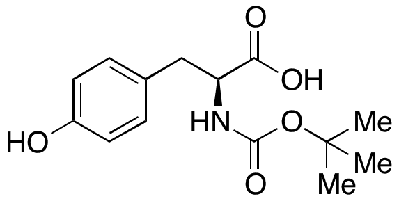 N-Boc-L-tyrosine - Chemical structure and product image