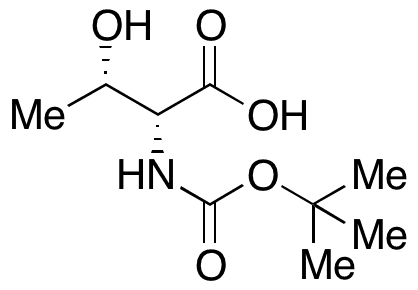 N-Boc-D-threonine - Chemical structure and product image