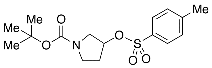 1-Boc-3-tosyloxypyrrolidine - Chemical structure and product image