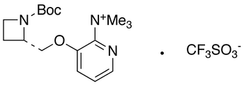 N-Boc-2-trimethylammonium-A 85380 Triflate - Chemical structure and product image