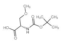 Boc-Ser(Me)-OH - Chemical structure and product image