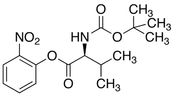 N-Boc-L-valine-O-nitrophenyl Ester - Chemical structure and product image