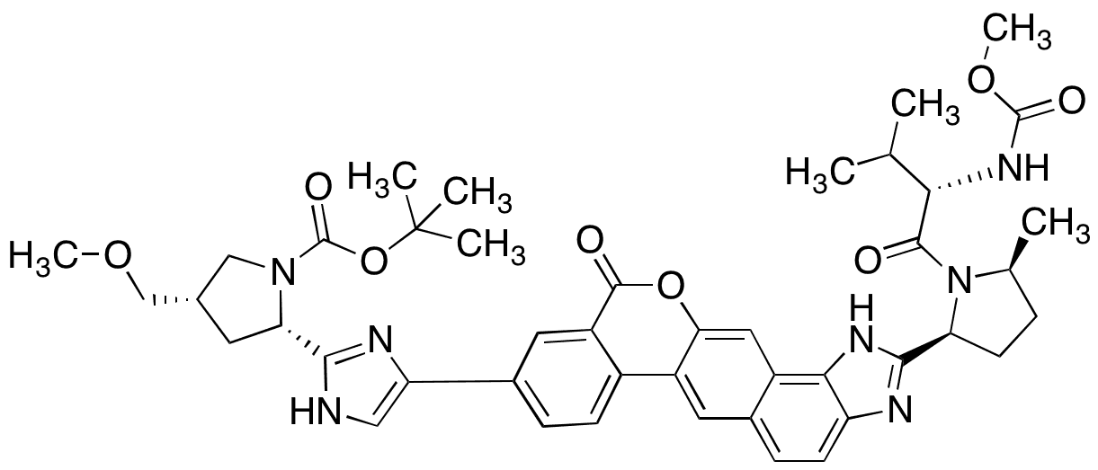 Boc Velpatasvir Keto - Chemical structure and product image