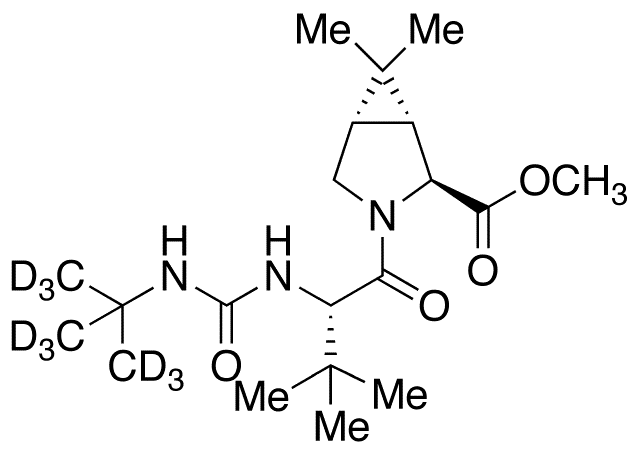 Boceprevir Metabolite M4-d9 Methyl Ester - Chemical structure and product image