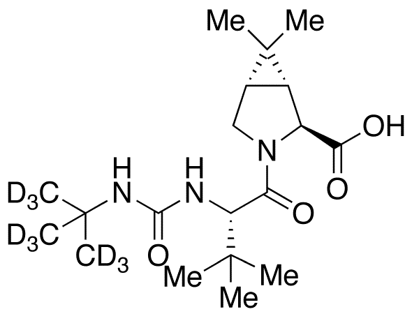 Boceprevir Metabolite M4-d9 - Chemical structure and product image
