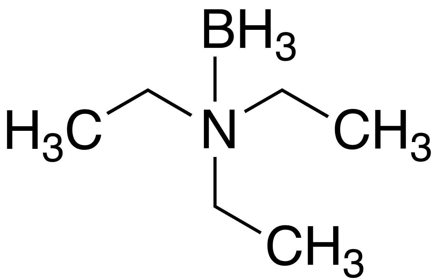 Borane Triethylamine Complex - Chemical structure and product image